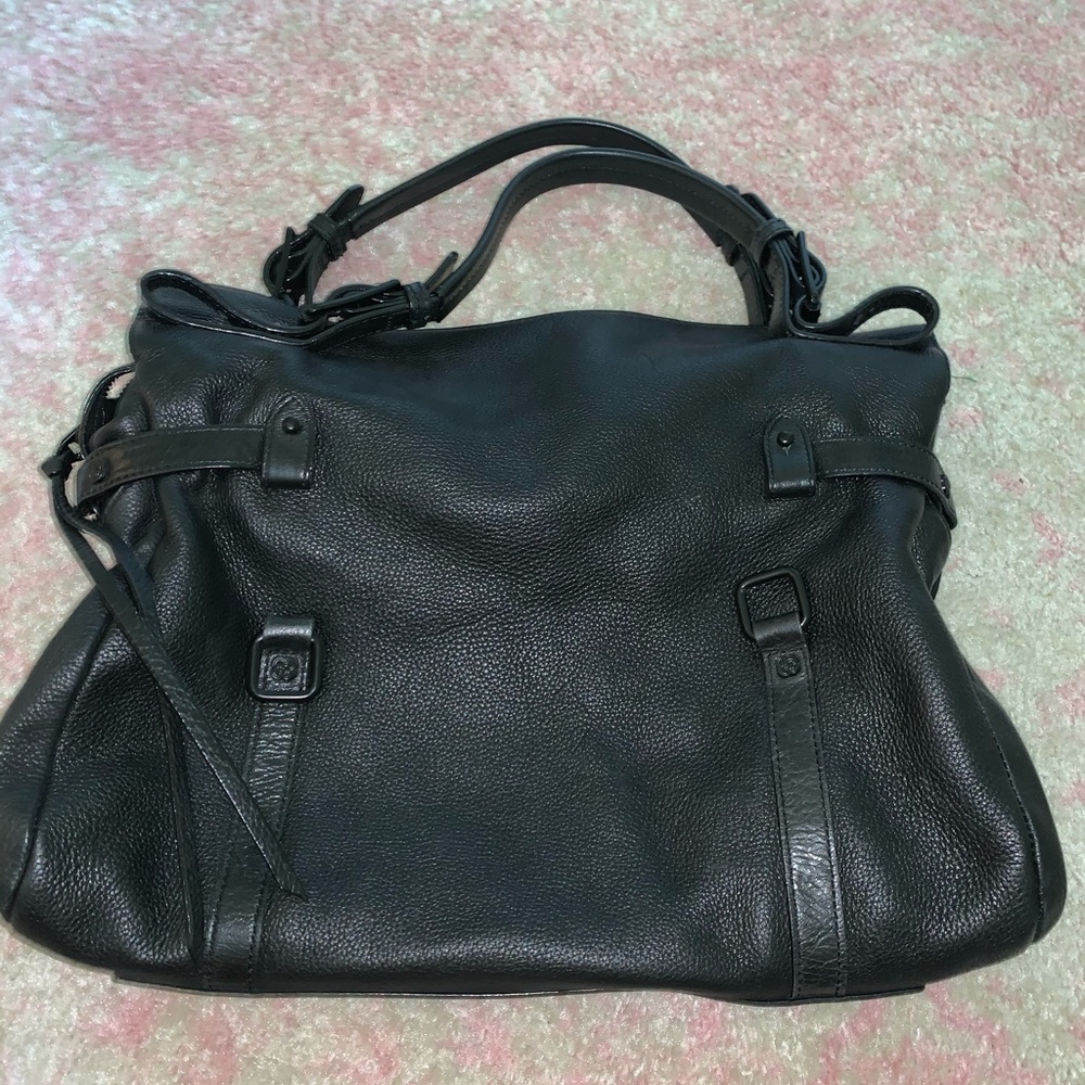 Black satchel
